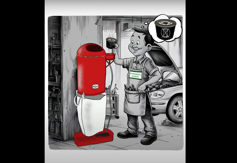 Oil Filter Bin